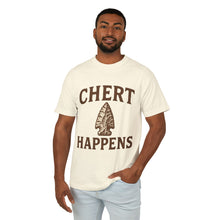 Load image into Gallery viewer, Chert Happens – Vintage-Inspired Unisex Tee
