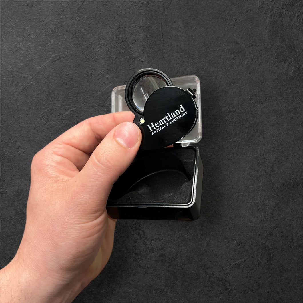 Heartland 40X-25MM Illuminated Loupe with LED Light & Case